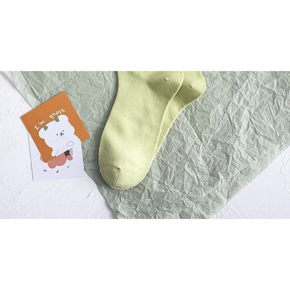 Plankton Spongebob Cartoon Socks Unisex Adults One Size Green Cotton Pull On - Picture 2 of 3